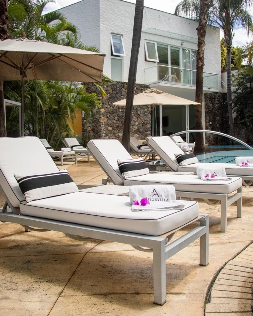 Anticavilla Hotel Restaurante & Spa (Adults Only) クエルナバカ エクステリア 写真